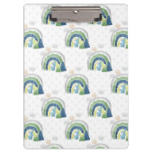 Waterverf regenboogpatroon klembord (Voorkant)