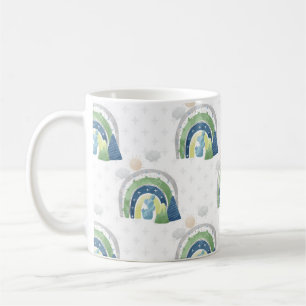 Waterverf Regenboogpatroon Koffiemok