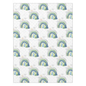 Waterverf regenboogpatroon tafelkleed (Voorkant)