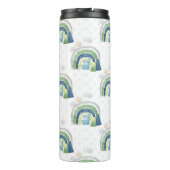 Waterverf regenboogpatroon thermosbeker (Achterkant)