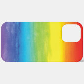 Waterverf regenboogpride, helder vibrant Case-Mate iPhone case (Achterkant (horizontaal))