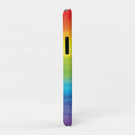 Waterverf regenboogpride, helder vibrant Case-Mate iPhone case (Achterkant/rechts)