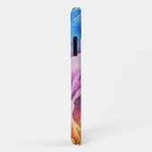 Waterverf regenboogRoos Case-Mate iPhone Case (Achterkant/rechts)