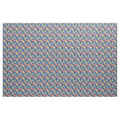 Waterverf regenboogschalen stof (Yard (91,4 cm))