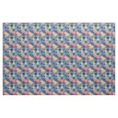 Waterverf regenboogschalen stof (Fat Quarter)