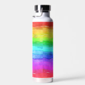 Waterverf regenboogschroefdraad met kopervacuüm waterfles (Rechts)