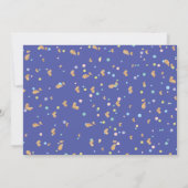 Waterverf Regenboogstapes Baby shower Uitnodiging (Achterkant)