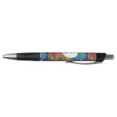 Waterverf Regenboogstraat Mandala met hart Pen (Bodem)