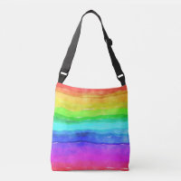 Waterverf Regenboogstrips
