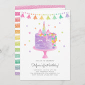 Waterverf Regenboogvanger eerste verjaardag Kaart (Voorkant / Achterkant)