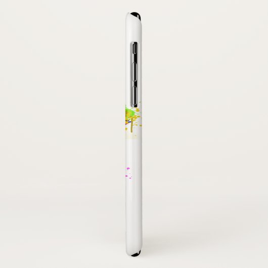 Waterverf regenboogverf Zebra Grafisch Case-Mate iPhone Case (Achterkant/links)