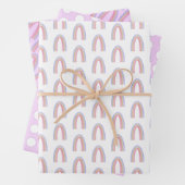 Waterverf regenboogverlooppapier inpakpapier vel (In situ)