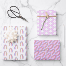 Waterverf regenboogverlooppapier inpakpapier vel