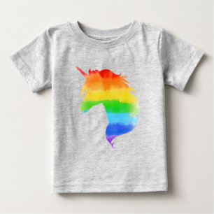 Waterverf regenboogvlies