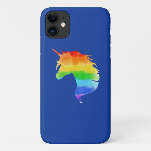 Waterverf regenboogvlies Case-Mate iPhone case (Achterkant)