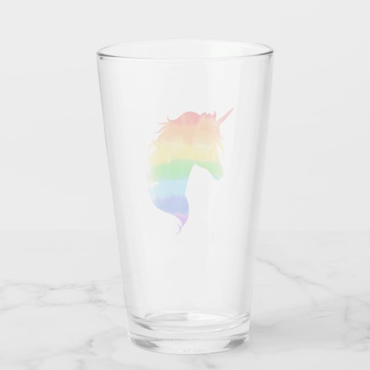 Waterverf regenboogvlies glas (Achterkant)