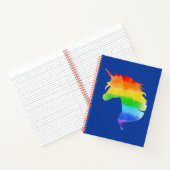 Waterverf regenboogvlies notitieboek (Binnen)
