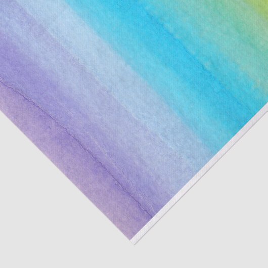 Waterverf regenboogweefselpapier tissuepapier (Detail)
