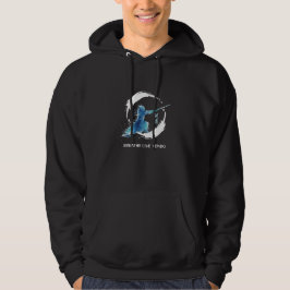 Waterverf Regendruppels Slaap Live Kendo Hoodie