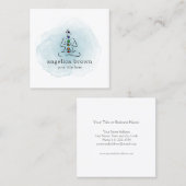 Waterverf Reiki Master met het Visitekaartje van C (Voorkant / Achterkant)