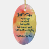 Waterverf Reiki Principes keramisch decoratief Keramisch Ornament (Rechts)