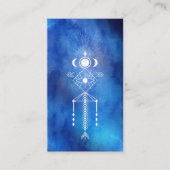 *~* Waterverf Reiki Tribal Aztec Primal Sacred Visitekaartje (Voorkant)