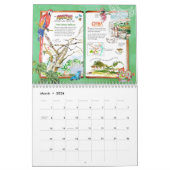 Waterverf reiskalender rond de wereld 2026 kalender (Mar 2026)