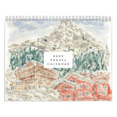 Waterverf Reizen Kalender (Hoes)
