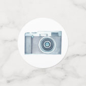 Waterverf Reizen Thema Baby shower Confetti (Kleine voorkant)