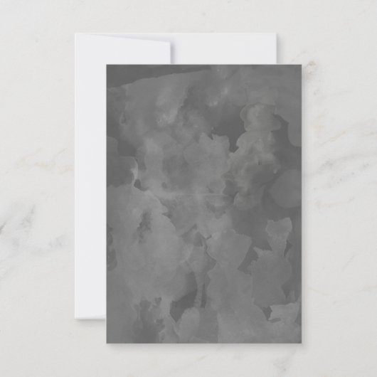 Waterverf repetitie kaart (Achterkant)