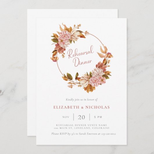 Waterverf repetitie kaart (Voorkant / Achterkant)