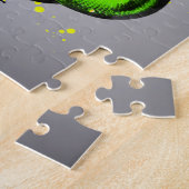 Waterverf Reptiel puzzle Legpuzzel (Zijkant)