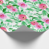 Waterverf Retro Art Patroon Cadeaupapier (Hoek)