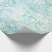 Waterverf Retro Beach THERT Wrapping Paper #3 Cadeaupapier (Hoek)