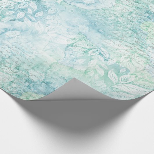 Waterverf Retro Beach THERT Wrapping Paper #3 Cadeaupapier (Hoek)