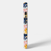 Waterverf Retro bloemenpatroon Case-Mate iPhone Case (Achterkant / Links)