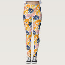 Waterverf Retro bloemenpatroon