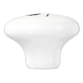 Waterverf Retro Camper Knob Pull v. 4 Keramische Knop (Zijkant)