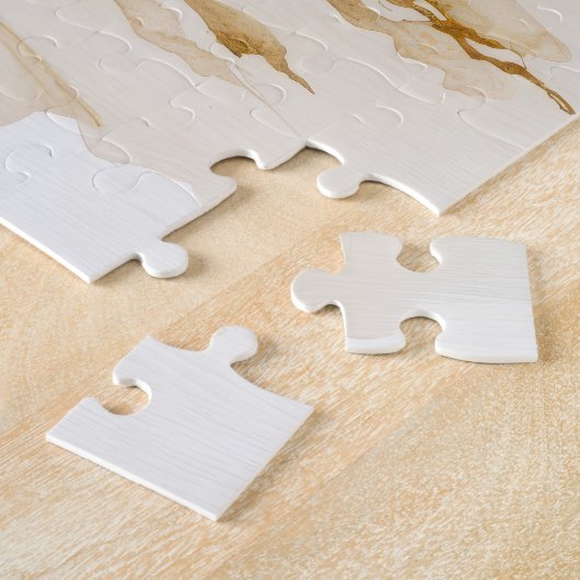 Waterverf Retro Campervan met Surfboard Legpuzzel (Zijkant)