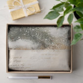 Waterverf retro kerstkaarsen Holly Berry Tissuepapier (Geschenk)