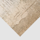 Waterverf retro kerstkaarsen Holly Berry Tissuepapier (Detail)