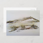 Waterverf Rivington pike Horwich Briefkaart (Voorkant / Achterkant)