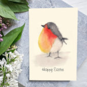 Waterverf Robin Easter Kaart