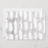 Waterverf Robin & Feathers Stationery Flat Card Notitiekaartje (Achterkant)