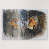 waterverf robin legpuzzel (Horizontaal)