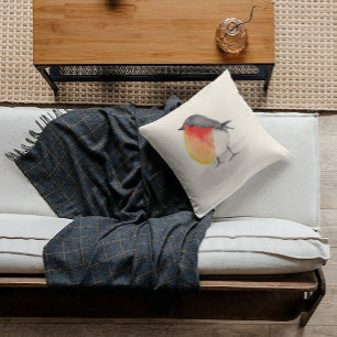 Waterverf Robin Pillow Kussen