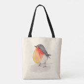 Waterverf Robin Tote Bag (Achterkant)