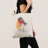 Waterverf Robin Tote Bag (Dichtbij)