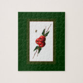 Waterverf rode appels legpuzzel (Verticaal)