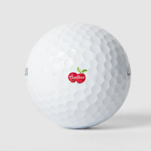 Waterverf Rode appels lerarenopleiding fruit Golfballen
